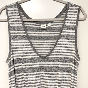 Cozy Grey/White Gap Jumpsuit!